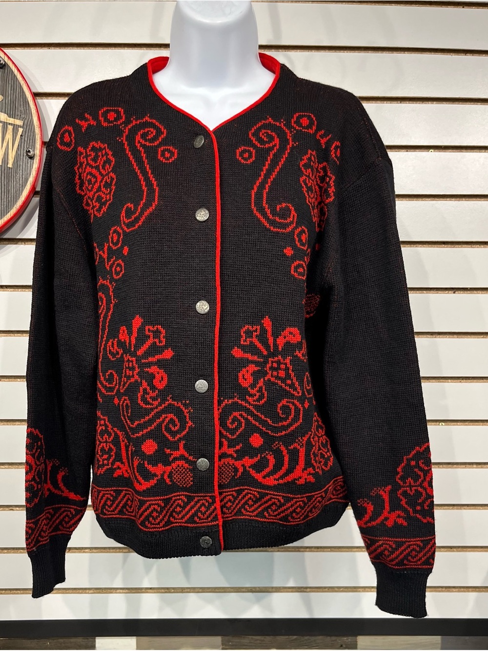 Vintage Pendleton wool cardigan size large - Picture 2 of 8